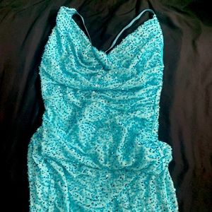 Fashion Nova Sequin Ball Gown